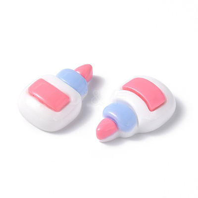 Opaque Resin Cabochons LS-CRES-P023-05D-1