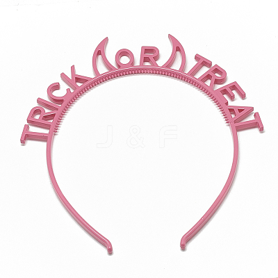 Plastic Hair Bands OHAR-T003-15-1