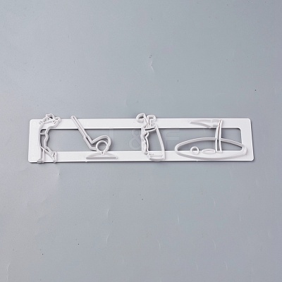 Food Grade Plastic Cookie Cutters DIY-L020-21-1