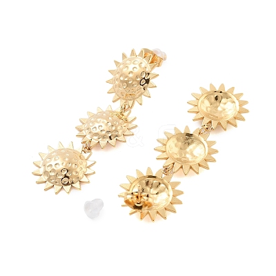 304 Stainless Steel Earrings EJEW-S226-18G-1