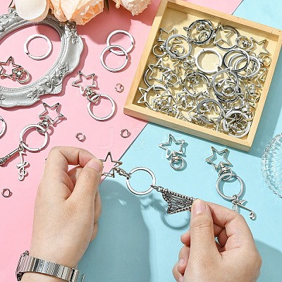 DIY Keychain Making Finding Kits DIY-YW0009-47-1