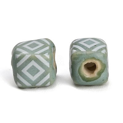 Vintage Handmade Porcelain Beads PR-CBAB520-18B-1