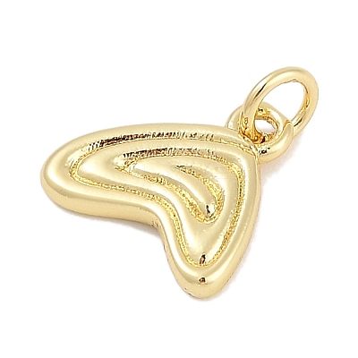 Rack Plating Brass Charms KK-Q028-41G-1