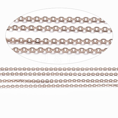 Ion Plating(IP) 304 Stainless Steel Cable Chains CHS-E004-01RG-1