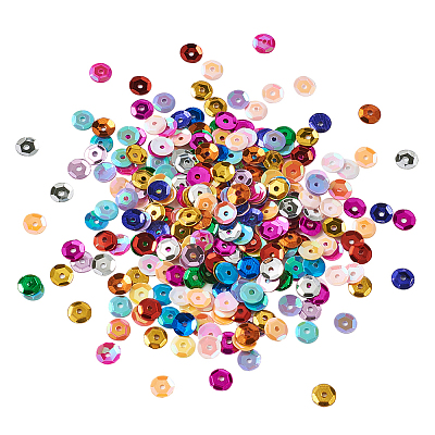 Plastic Paillette Beads PVC-TA0001-01-1