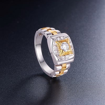 925 Sterling Silver Finger Ring JR535A-02-1