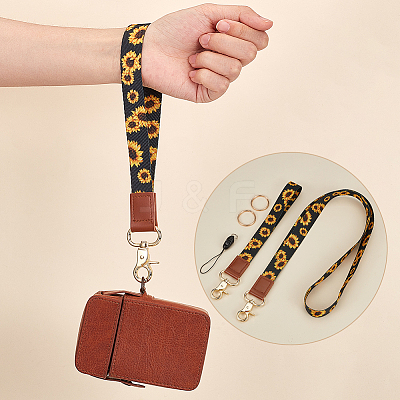 Adjustable Mobile Phone Lanyard AJEW-WH0324-39A-1