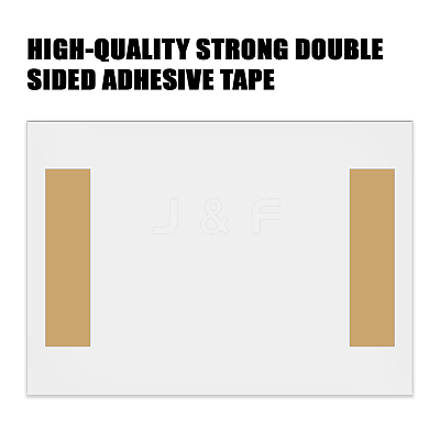 Acrylic Blank Table Signs AJEW-WH0476-009-1