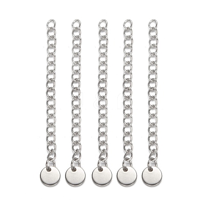 Tarnish Resistant 304 Stainless Steel Chain Extender X-STAS-E104-41G-1