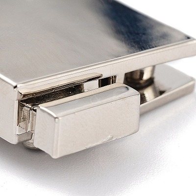 (Defective Closeout Sale: Scratch) Zinc Alloy Twist Bag Lock Purse Catch Clasps FIND-XCP0002-41-1