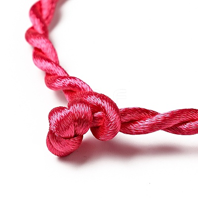 Nylon Rattail Satin Cord Bracelet Making AJEW-JB00019-1