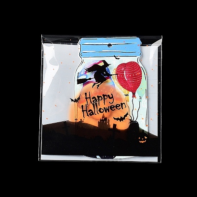 Halloween Theme Plastic Bakeware Bag OPP-Q004-01I-1