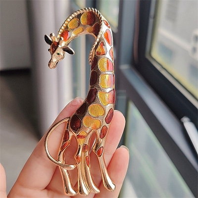 Alloy Enamel Brooches PW-WG55BBD-02-1