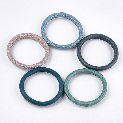 Silicone Bangles/Key Rings BJEW-T008-08-1