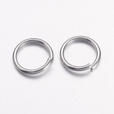 Tarnish Resistant 304 Stainless Steel Open Jump Rings STAS-E066-07-5.5mm-1