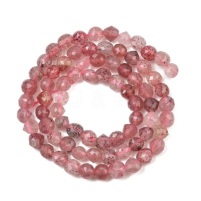 Natural Strawberry Quartz Beads Strands GG-CBA9A7F-A01-1
