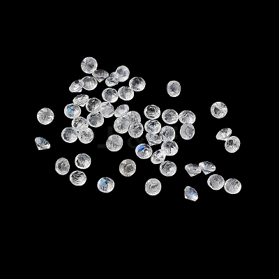 Faceted Natural White Moonstone Cabochons G-I295-05C-18A-06-1