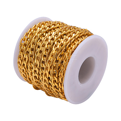 Aluminum Twisted Chains Curb Chains CHA-CJ0001-01G-1