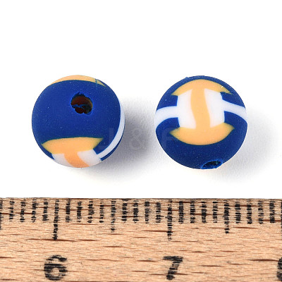 Handmade Polymer Clay Beads CLAY-Q253-05J-1