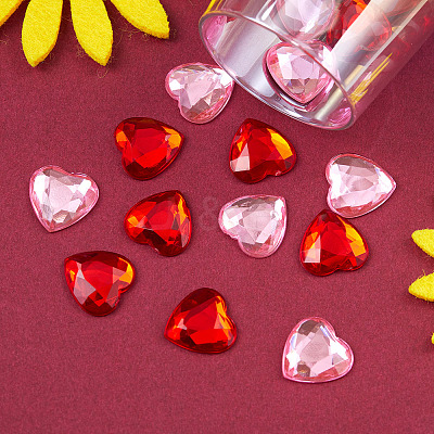 Imitation Taiwan Acrylic Rhinestone Cabochons GACR-SZ0001-06-1
