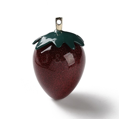 Alloy Resin Big Pendants RESI-S022-01A-1