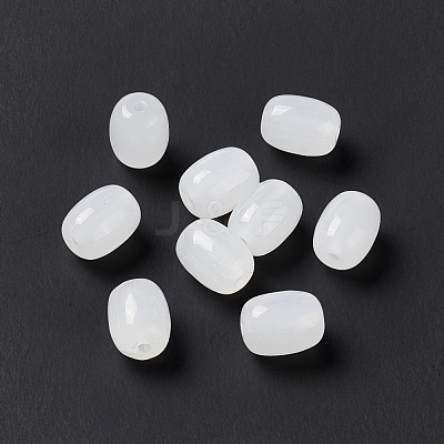 Opaque Glass Beads GLAA-F117-06D-1