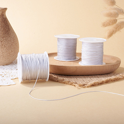 3 Rolls 3 Styles Round Nylon Braided Cord NWIR-TADJ0001-03A-1