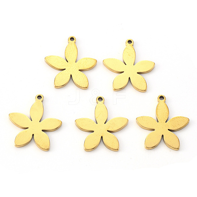PVD Vacuum Plating 304 Stainless Steel Pendants X-STAS-N092-78G-1