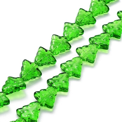 Transparent Glass Bead Strands X-EGLA-C002-A05-1