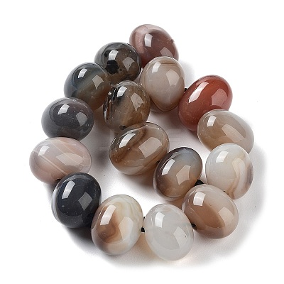 Natural Agate Beads Strands G-G021-03A-05-1