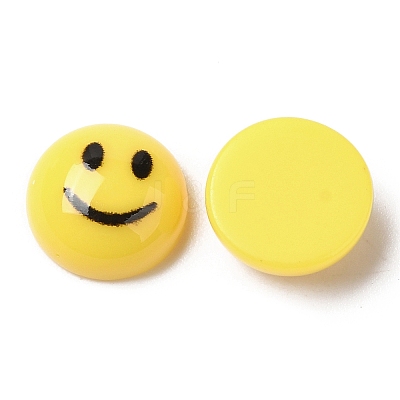 Opaque Resin Cabochons CRES-P024-01-1