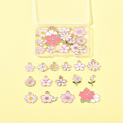 Alloy Enamel Pendants FIND-FS0003-97-1