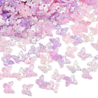 Pearlized ABS Plastic Imitation Pearl Beads KY-P021-04B-08-1