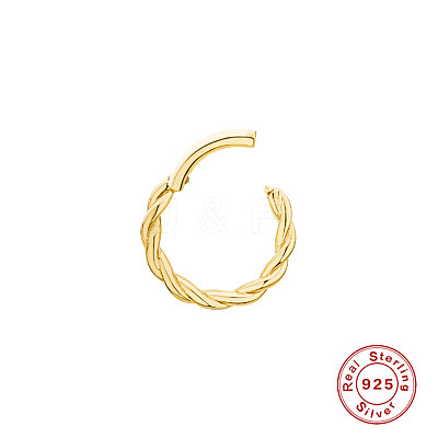 Twist Ring 925 Sterling Silver Cartilage Earrings FS-WGCBB1C-01-1