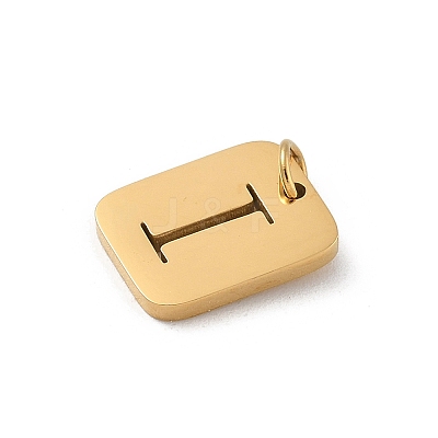 304 Stainless Steel Charms LS-STAS-R001-01G-I-1