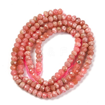 Natural Argentina Rhodonite Beads Strands G-F770-D07-03-1