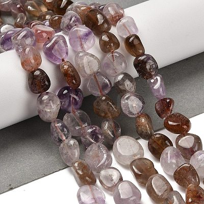 Natural Auralite Beads Strands G-P497-01E-42-1