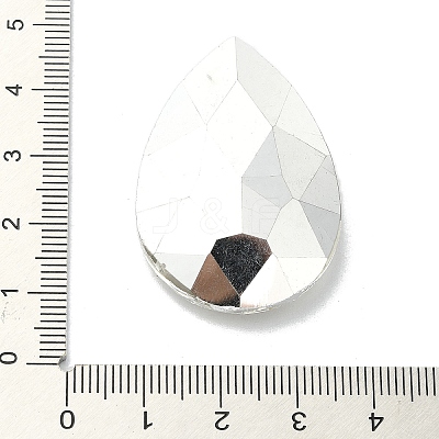Faceted Glass Rhinestone Cabochons GGLA-C032-09-1