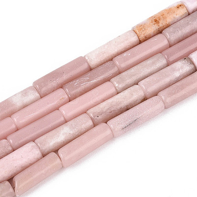 Natural Pink Opal Beads Strands G-T141-72B-1