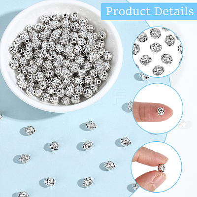 240Pcs Tibetan Style Alloy Beads FIND-PA0001-45-1