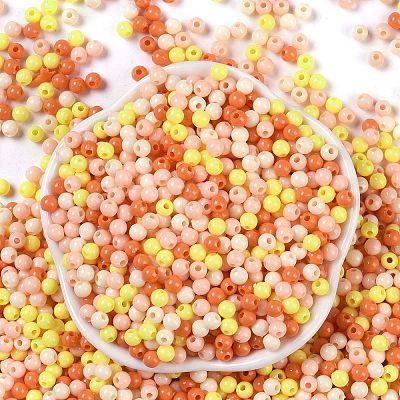 Opaque Acrylic Beads X1-OACR-H118-07B-05-1