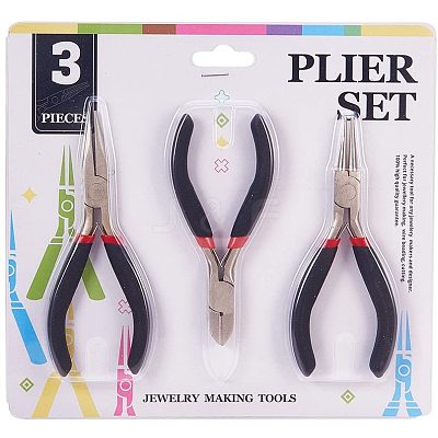 Carbon Steel Jewelry Pliers Sets PT-PH0001-01-1