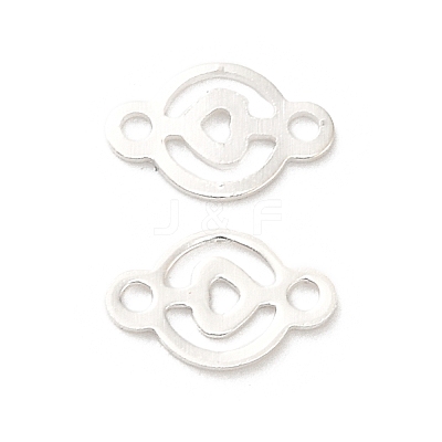 Brass Connector Charms KK-F907-10S-1