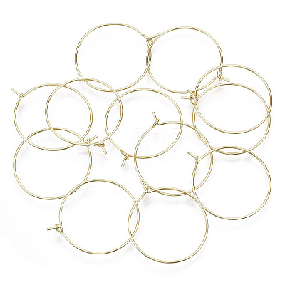 Brass Wine Glass Charms Rings X-KK-R112-037A-NF-1