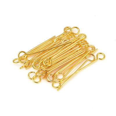 304 Stainless Steel Eye Pins STAS-L244-03B-G-1