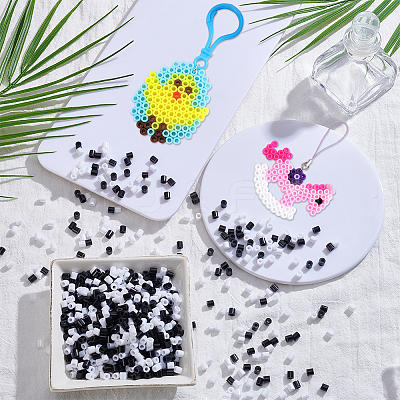1000Pcs 2 Colors PE DIY Melty Beads Fuse Beads Refills DIY-SP0006-84-1