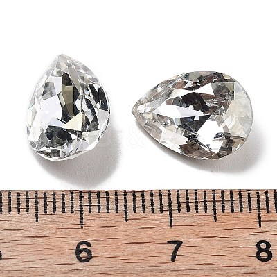 K9 Glass Rhinestone Cabochons GLAA-H034-03D-001SS-1
