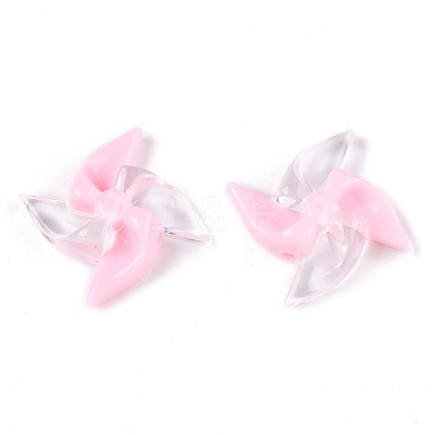 Opaque Acrylic Beads SACR-P030-C02-01-1