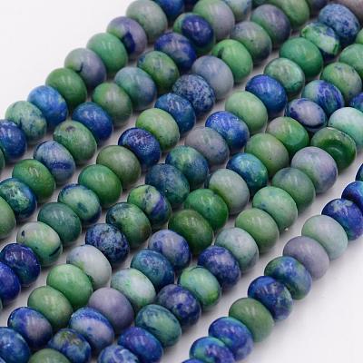 Natural Imperial Jasper Beads Strands G-F473-05B-6x4mm-1