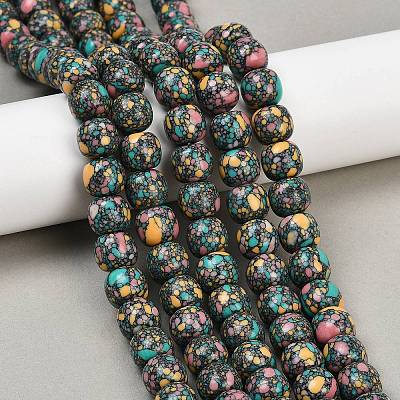 Natural Agate Beads Strands G-U030-D01-12mm-1